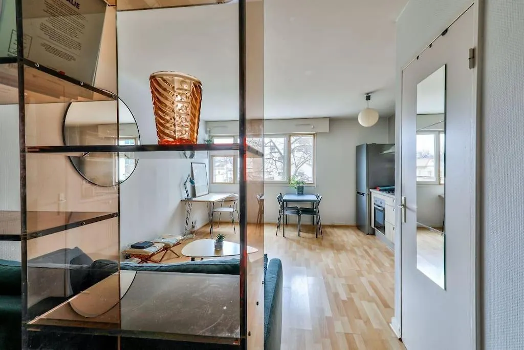 Apartmán Elegant Studio A 10 Min A Pied Du Parc Montsouris Paříž