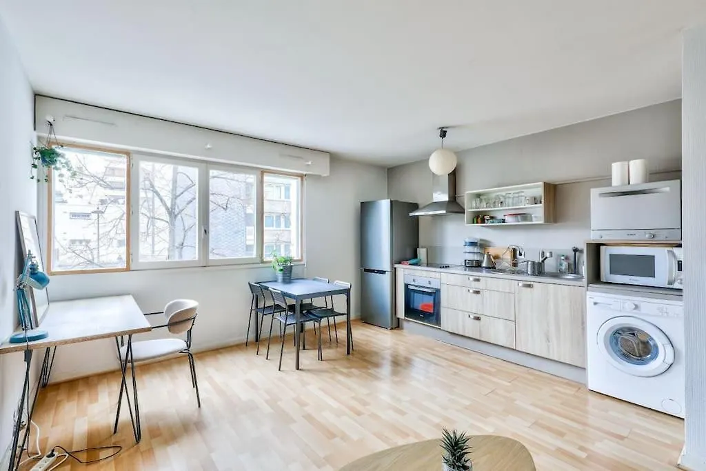 Elegant Studio A 10 Min A Pied Du Parc Montsouris Apartman Párizs